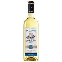 [02982] YVECOURT BORDEAUX BLANC MOELLEUX MRP 75CL CRD
