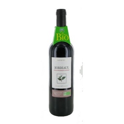 [68169] BORDEAUX ROUGE MDP BIO BF BOUTEILLE 75 CL