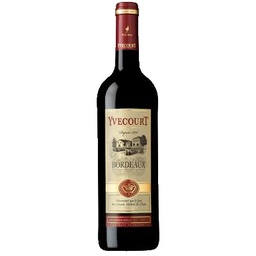 [46228] YVECOURT BORDEAUX ROUGE  - 75 CL HVE3
