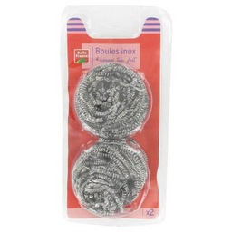 [64913] BOULES INOX X2