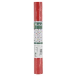 [64672] nappe en papier damassé1.18 x 8M rouge
