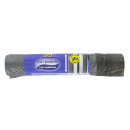 [09905] Sacs poubelle 30L lien coulissant poubelle haute