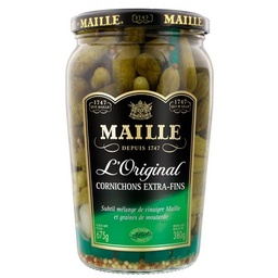 [13484] Maille Cornichons Extra-Fins L'Original Bocal 380g