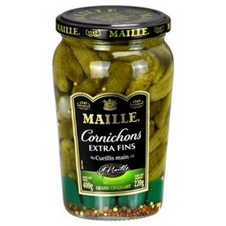 [13130] X.F. PICKLED GHERKINS 220G MAILLE