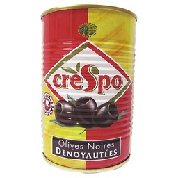 [32896] Olives noires confites dénoyautées 180g - Boîte 1/2
