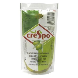 [37691] Olives vertes entières - Sachet 125 g