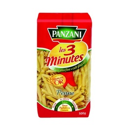 [37854] PANZANI PENNE RIGATE 3 MINUTES 500G