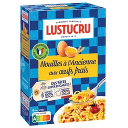 [14022] LUSTUCRU PATES AUX OEUFS NOUILLES 250G