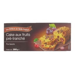 [28802] CAKE AUX FRUITS PUR BEURRE DBF ETUI 300 G