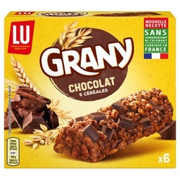 [22387] 6X125G CHOCO&CEREAL BARS GRANY 
