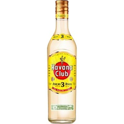 [63706] B70CL RHUM BLC 3ANS HAVANA CLUB