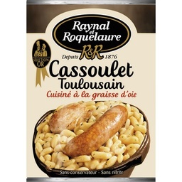 [09123] RAYNAL ET ROQUELAURE Cassoulet Toulousain 420g