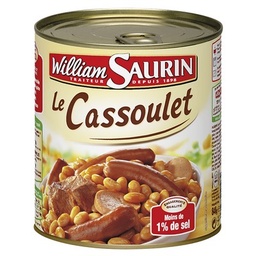 [09021] WILLIAM-SAURIN - CASSOULET 840g
