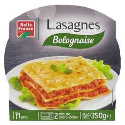 [33319] LASAGNE A LA BOLOGNAISE BF BARQUETTE 350 G