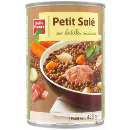 [30232] PETIT SALE AUX LENTILLES BF BOITE 1/2 420G