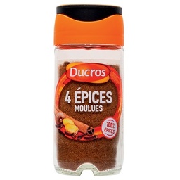 [13451] Ducros 4 ÉPICES MOULUES 37g