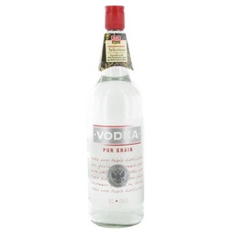 [09941] VODKA PUR GRAIN 37,5% VOL BF BOUTEILLE 1 L