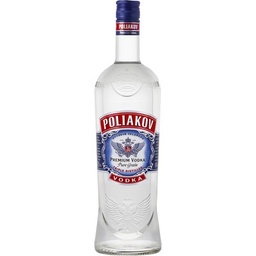 [24693] Vodka POLIAKOV Pure Grain Triple Distilled 1L 37.5°