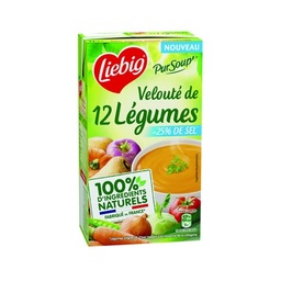[25766] VELVETY 12-VEGETABLE SOUP -25SALT 1L LIE