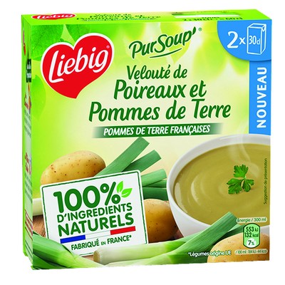 [25730] Liebig Velouté de poireaux et pommes de terre 2 x 30 cl