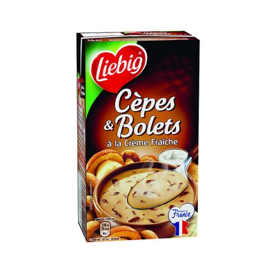 [37659] Liebig Cèpes & bolets à la crème fraîche 1 L