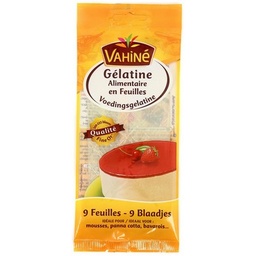 [21345] Vahiné Gélatine Alimentaire en Feuilles. 17 g