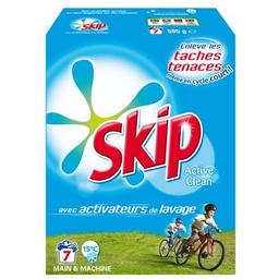 [64242] Skip Lessive en Poudre Active Clean 7 Lavages