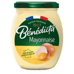 [27089] Mayonnaise Nature Bénédicta Bocal 255 g
