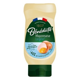 [27092] Mayonnaise Légère Bénédicta Flacon Souple 415g