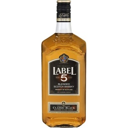 [18002] Scotch Whisky LABEL 5 Classic Black 70cl 40°