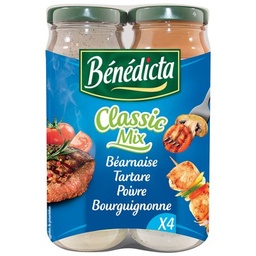 [13109]  4 TRADITIONNAL PARTY SAUCES BENEDICTA