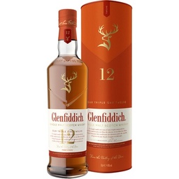 [09071] GLENFIDDICH TRIPLE OAK 12 ans sous étui 40° 70CL
