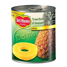[20160] ROCHEFONTAINE ANANAS EN TRANCHES  AU JUS  567G