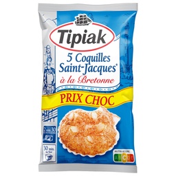 [13214] 5X90 COQUILLES ST JACQUESBRETONNE TIPIAK