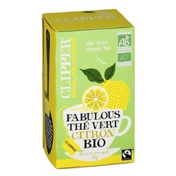 [15935] LEMON GREEN TEA RGANIC X20 CLI