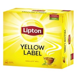 [22152] 100 TEA BAGS YELLOW LIPTON