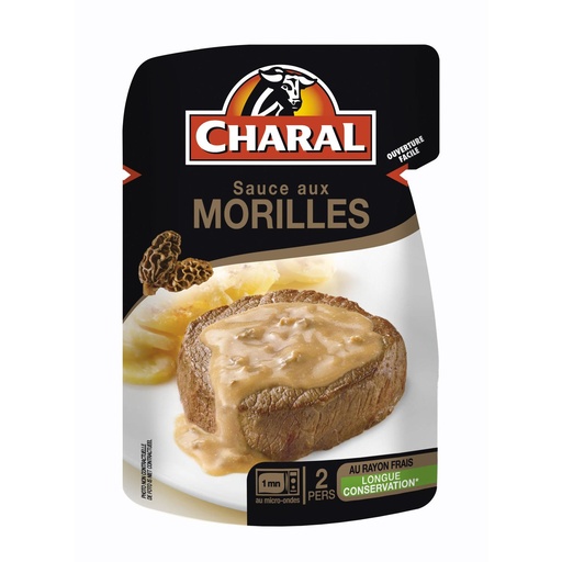 [37132] SAUCE MORILLE 120G CHARAL