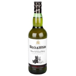 [17934] Black & White 70cl Blended Scotch Whisky