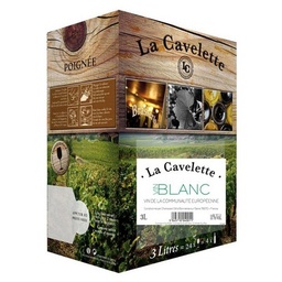 [66927] BIB 3L VCE BLANC LA CAVELETTE