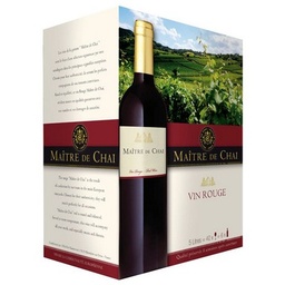 [66929] BIB 5L VCE ROUGE MAITRE DE CHAI