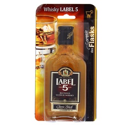 [18142] Blister De Scotch Whisky LABEL 5 Classic Black 20cl 40°
