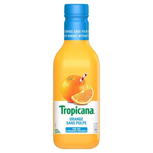[10620] 90CL JUS ORANGE SS PULPE TROPICANA