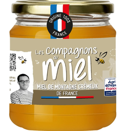[35501] BX 375G MIEL MONTAGNE FRANCE CREMEUX