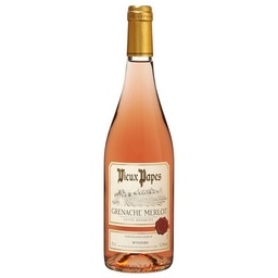[39615] VIEUX PAPES CEPAGES MERLOT GRENACHE ROSE 75CL