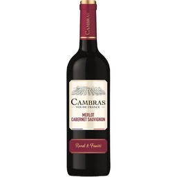 [49865] TABLE RED WINE CAMBRAS CAB.MERLOT 13