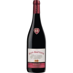 [38398] CUVEE JEAN BAPTISTE  75 CL VIN DE FRANCE MERLOT ROUGE  12.5 D