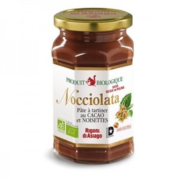 [35652] NOCCIOLATA PATE A TARTINER BIO CACAO NOISETTE 325 GR