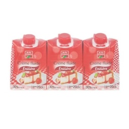 [17287] CREME LIQ ENTIERE UHT 30% MG BF BRIQUETTE 3 X 20CL