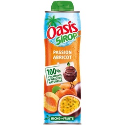[31963] OASIS SIROP PASSION ABRICOT 60 CL