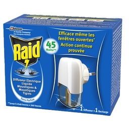 [31951] RAID DIFFUSEUR ELECTRIQUE LIQUIDE 45 NUITS 3EN1 27ML